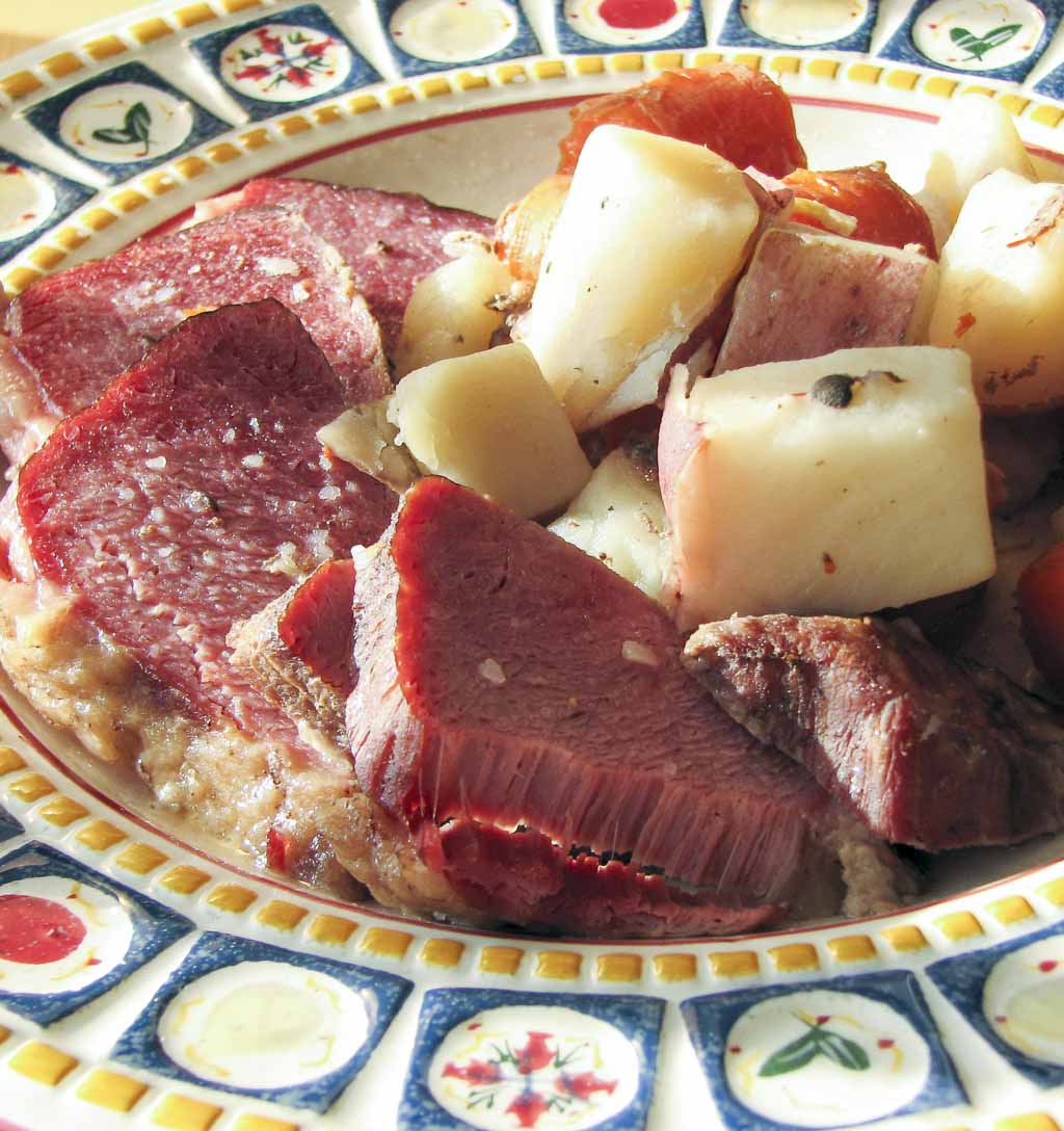 Corned Beef & Potatoes. Perfect for St. Paddy's day, or any other day