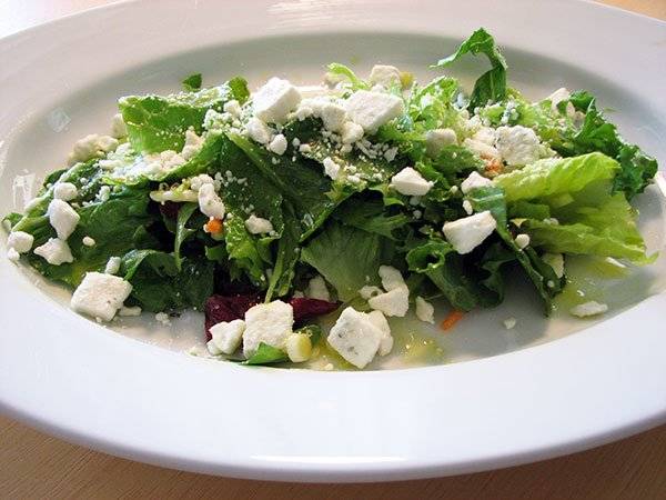 Spring Greens and Feta Salad Recipe