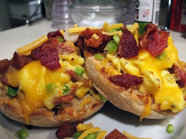 English Muffin Breakfast