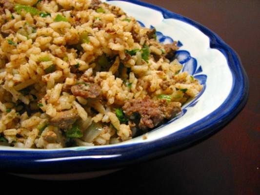 Low Country Comfort, Dirty Rice Recipe