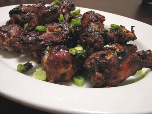 Hot Wings with Asian Styled Sauce - Seriously Fiery