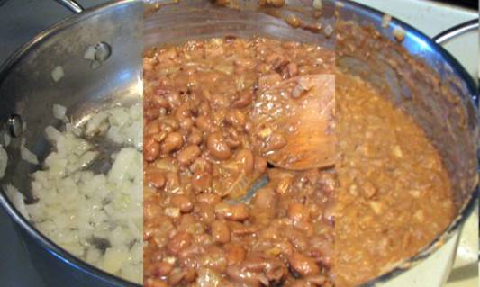 refried-beans-making