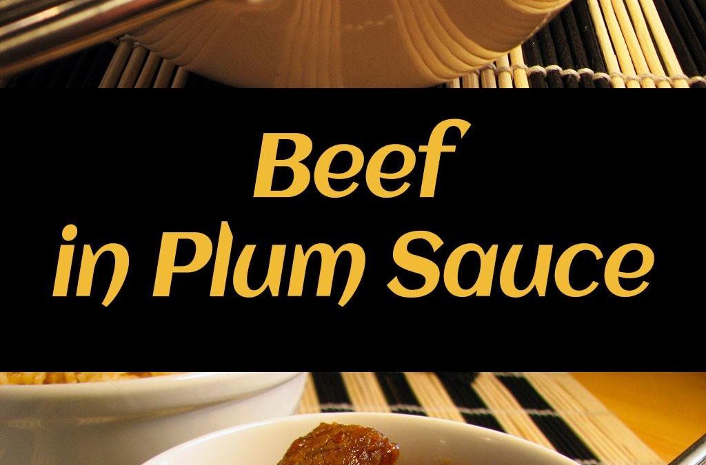 Beef in Plum Sauce Recipe