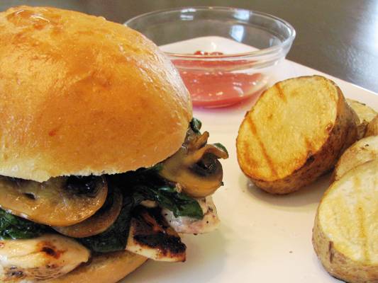 Grilled Mediterranean Chicken Sandwich Recipe