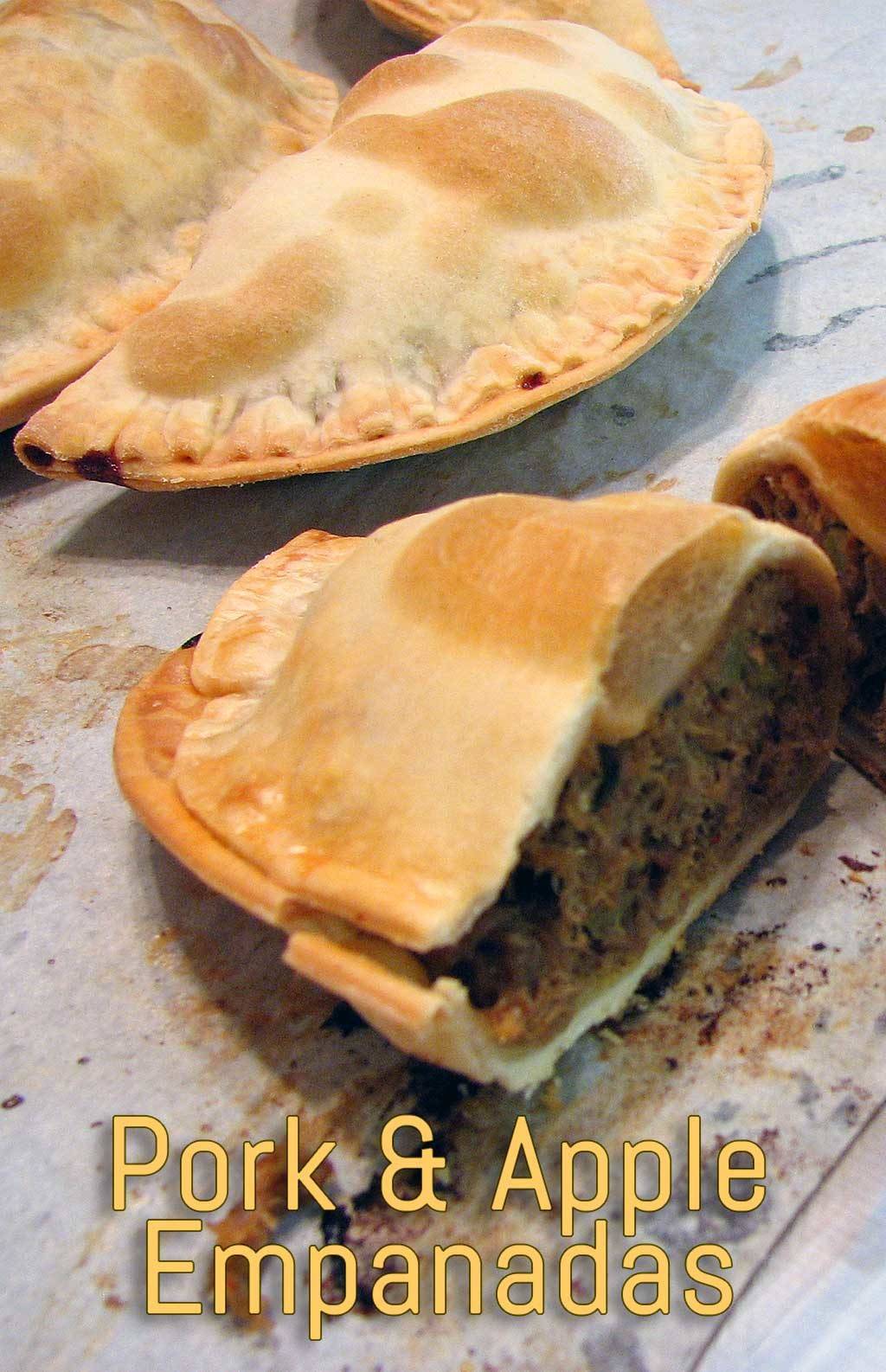 Pork & Apple Empanadas, A twist on a classic empanada recipe