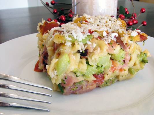 Cheesy Leftover Ham and Broccoli Casserole Recipe