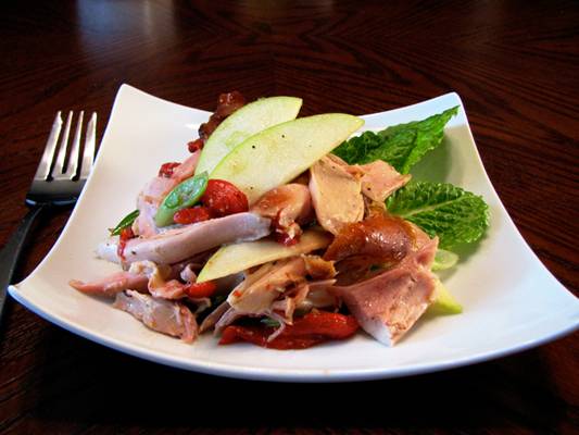Smoked Chicken and Apple Salad Recipe