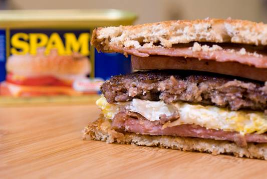 The Full Monty Python – Spam Egg Sausage and Spam Sandwich Recipe