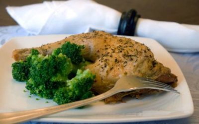 Herb Roasted Chicken Leg Quarters Recipe