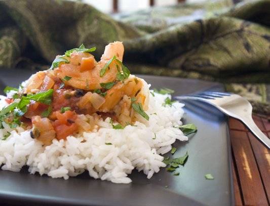 Sauteed Shrimp with Tomatoes (Domatesli Karides Sote)