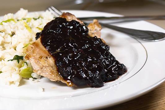 Blueberry Bourbon BBQ Sauce