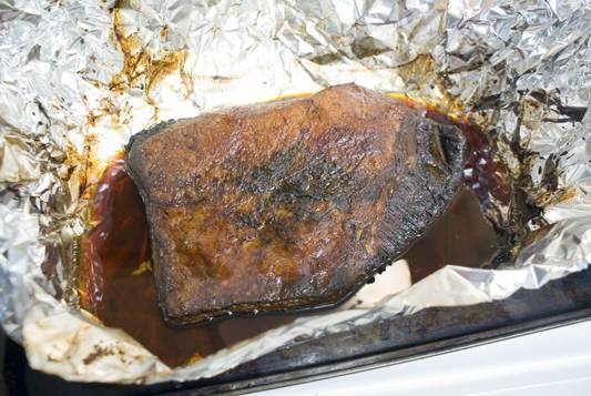 how to make oven smoked brisket