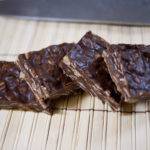 No Bake Chewy Peanut Butter and Chocolate Granola Bars