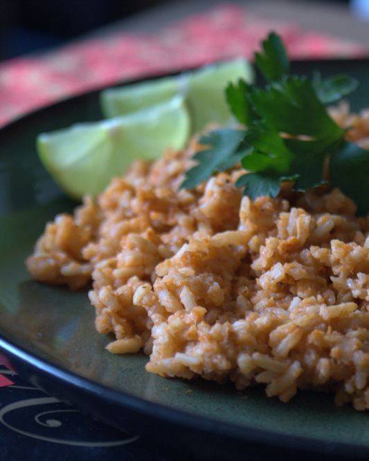 Mexican Rice (Red Chile Rice)