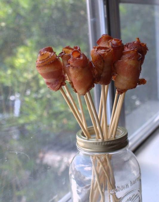 Bacon Roses: How to make bacon roses the easy way