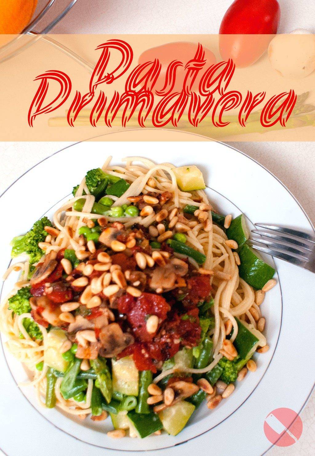 Pasta Primavera. As American as Baseball and Apple Pie, but with a lovely Italian flare
