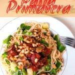 Pasta Primavera. As American as Baseball and Apple Pie, but with a lovely Italian flare