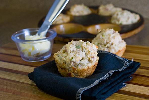 Bacon, Cheddar & Jalapeno Muffins