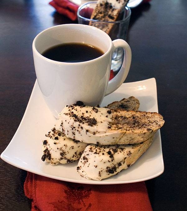 Oreo Biscotti – A cookie recipe… Made with cookies!