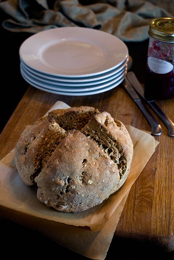 Brown Soda Bread with Molasses