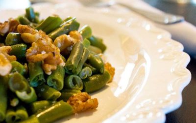 Green Beans with Walnuts – The perfect side to any meal, but is especially festive on a Holiday table.