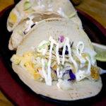 Fish Tacos with Spicy Crema