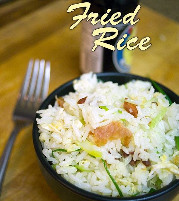 Bacon Fried Rice: Because everything’s better with bacon