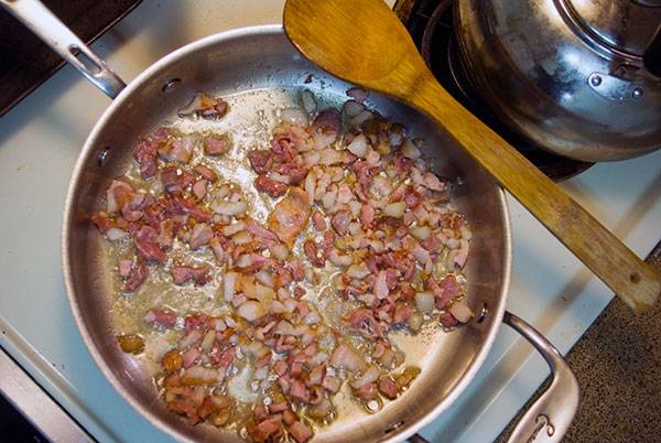 Fry your bacon up good and crispy