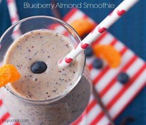 Blueberry Almond Smoothie