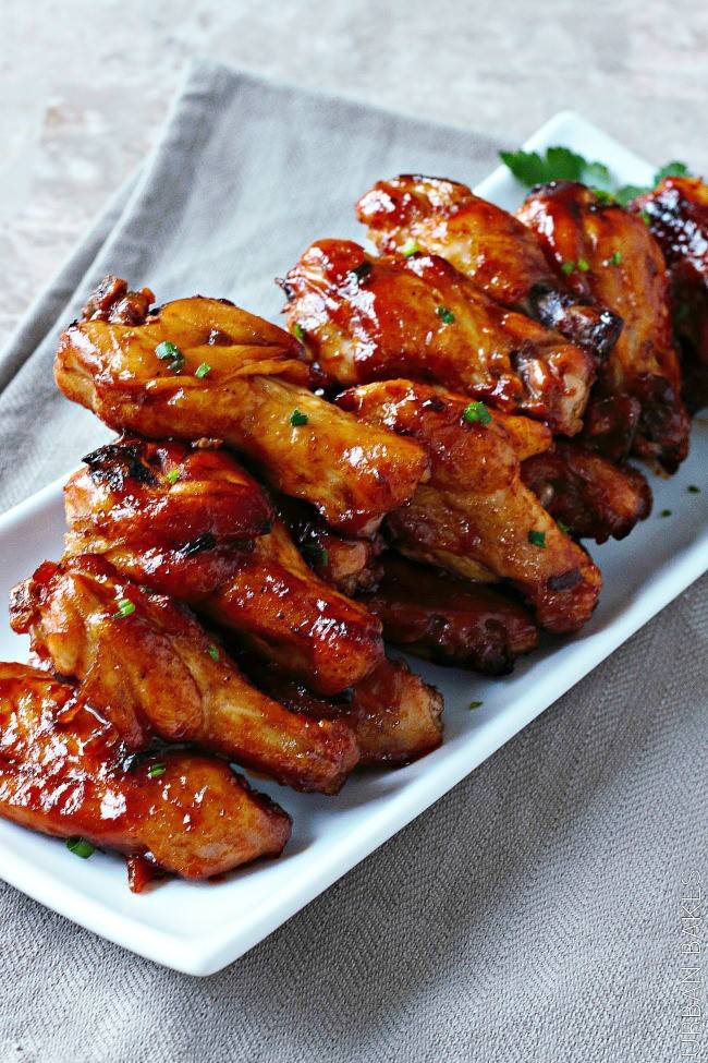 Spicy Maple Chicken Wings