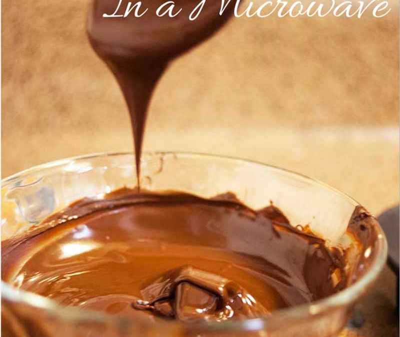 How To Melt Chocolate in the Microwave