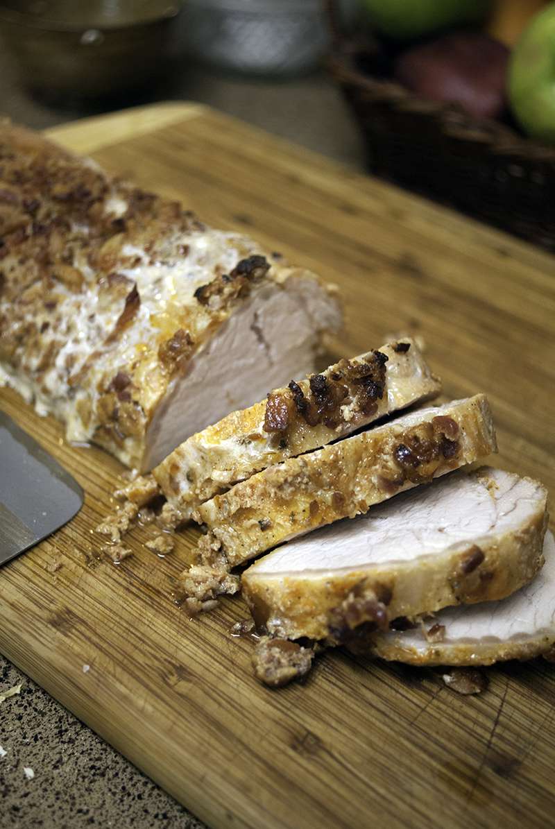 Smithfield® Applewood Topped Bacon Pork Loin Filet