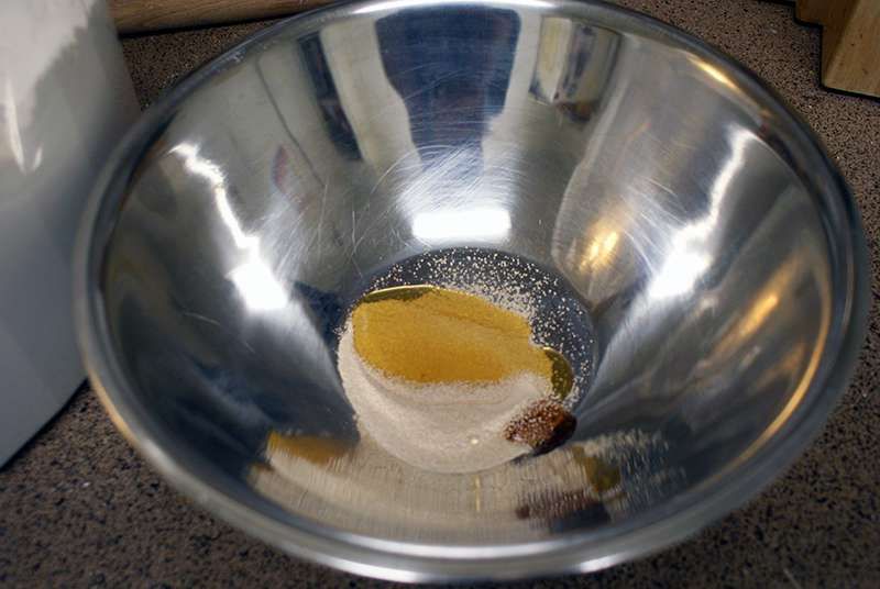 Yeast & Honey for 5 minute pizza dough