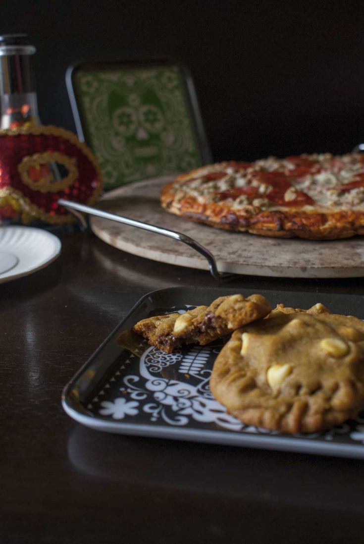 pumpkin spice crunch empanada cookies