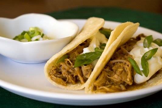Leftover Turkey Tacos. A Southwestern spin on traditional holiday leftovers.