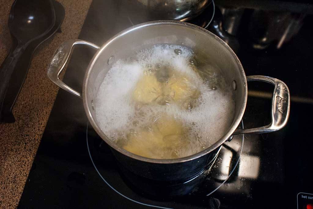 boil potatoes