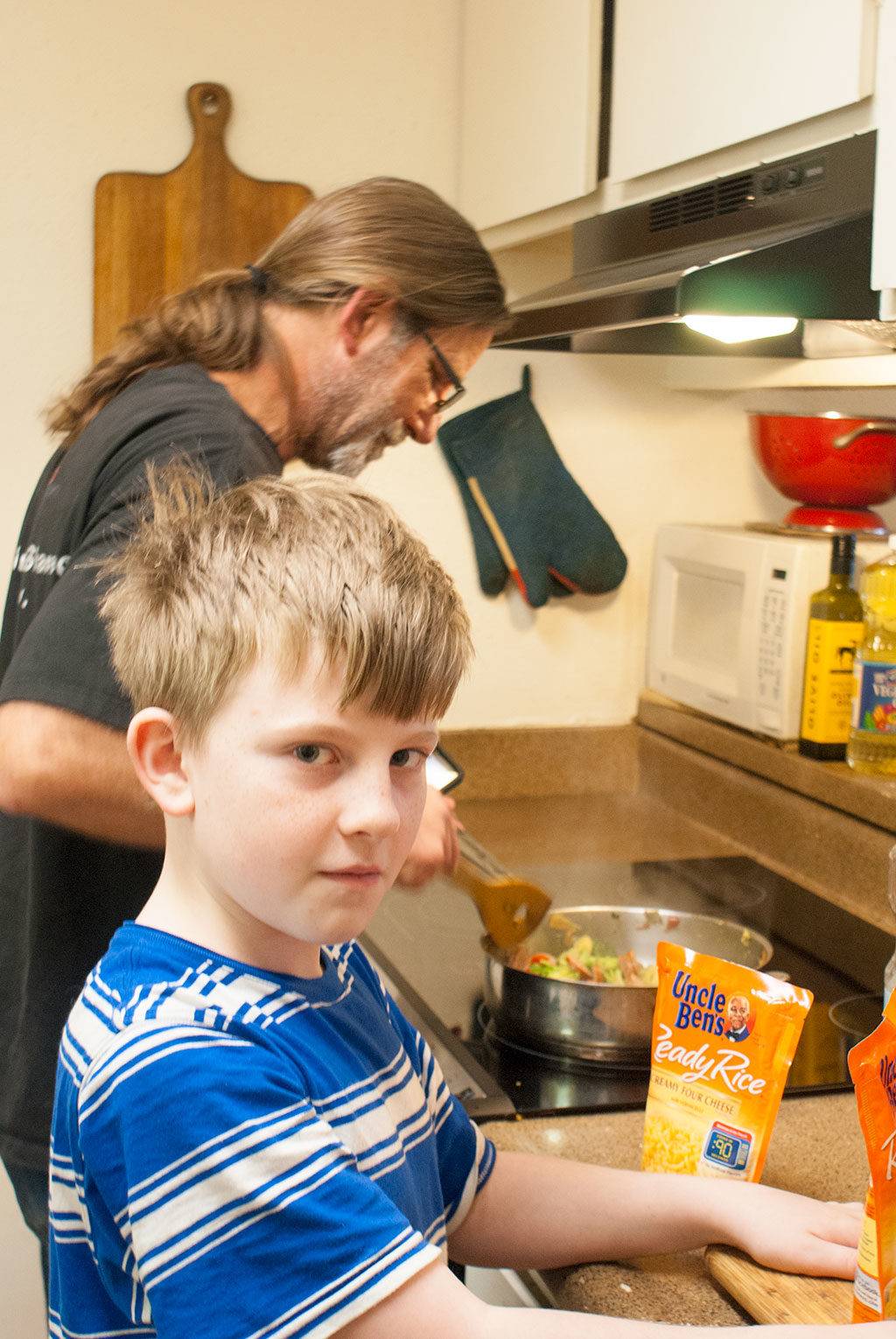 Almost time to add the Uncle Ben's Rice @UncleBens #BensBeginners #UncleBensPromo [ad]