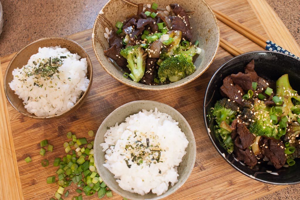 Broccoli Beef is a favorite at Chinese Restaurants, but you'll flip for this Japanese inspired version