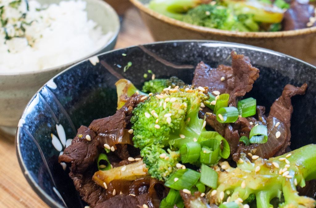 Broccoli Beef – A Japanese Twist on a Chinese Takeout Classic
