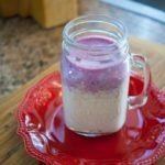 Berry Smoothie made without a blender