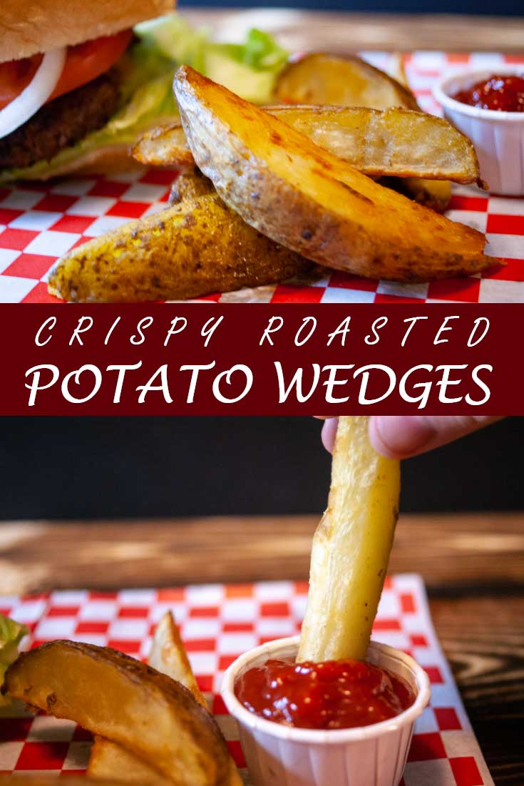 Crisp & Fluffy Seasoned Potato Wedges- A perfect side dish