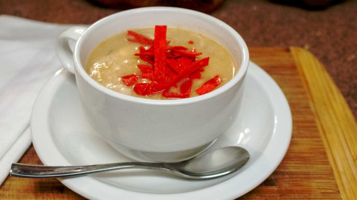 Cheesy Enchilada Soup