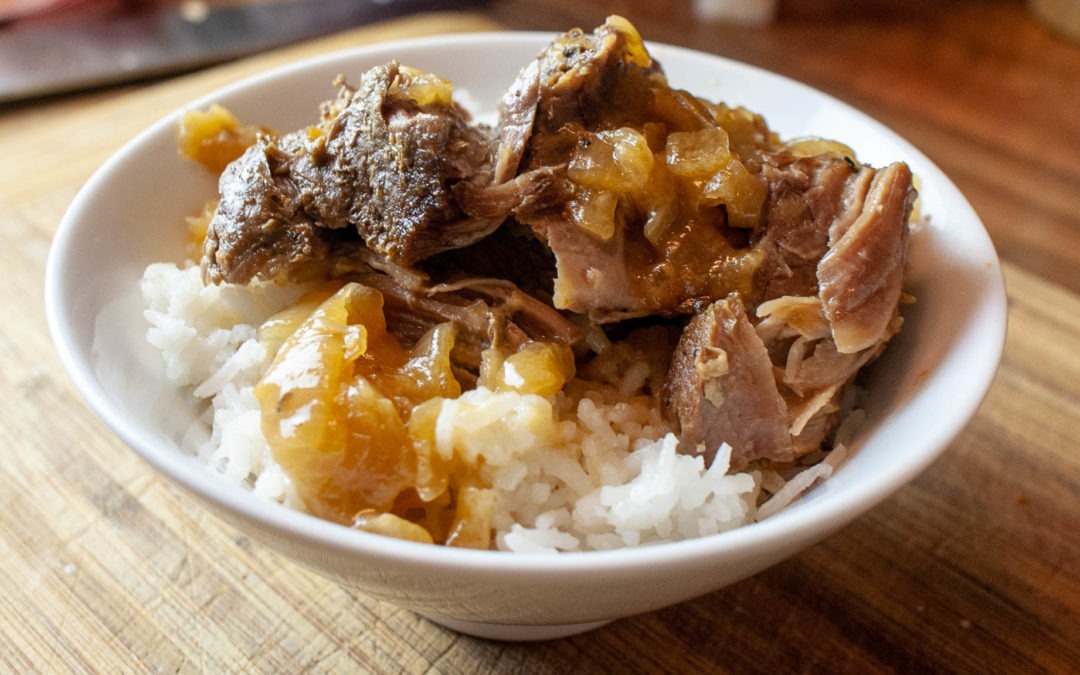 Beer and Onion Braised Pork Roast – Possibly the best pork you’ll ever eat.