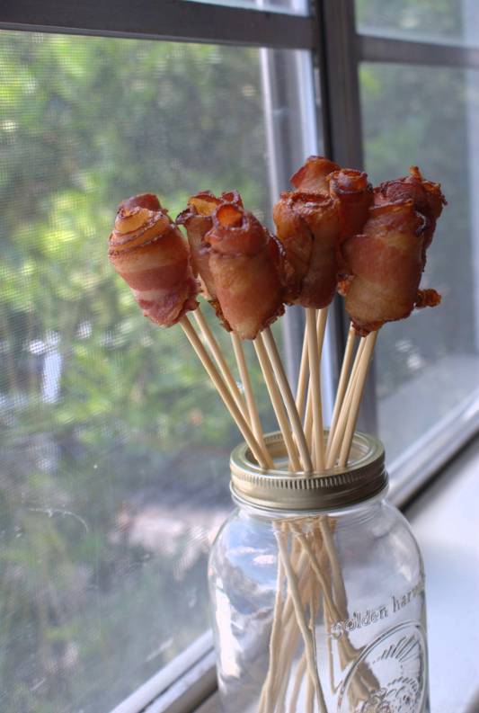 Bacon Roses