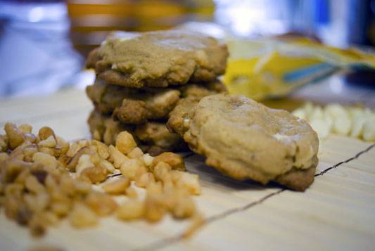 White Chocolate Macadamia Nut Cookies