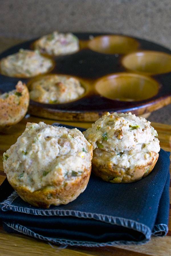 Bacon, Cheddar and Jalapeno Muffins