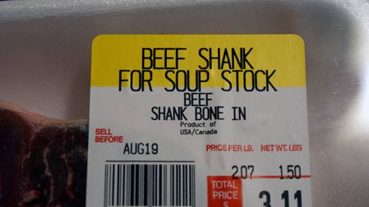 Port Wine Braised Beef Shank Recipe