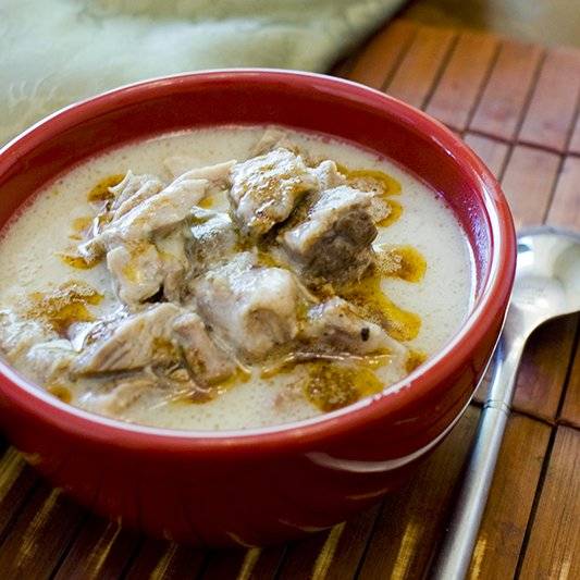 Lamb and Yogurt Soup - Finding the soul of Turkish cooking