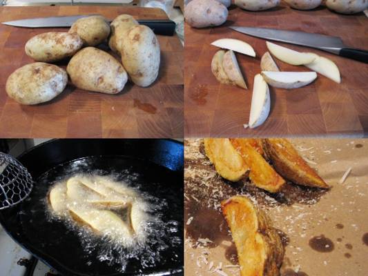 Parmesan Garlic Home Fries Recipe and thirteen things I almost *Never* order at a restaurant