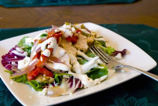 Chicken Fajita Salad